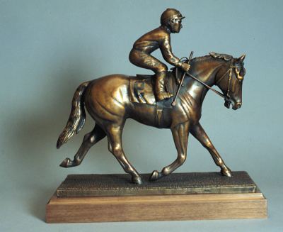 Bronze equine sculpture by Martha Pettigrew