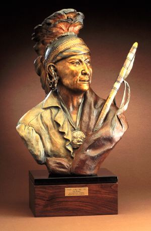 figurative bronze sculpture by Martha Pettigrew