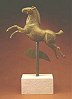 bronze equine sculpture of Trojan Horse
